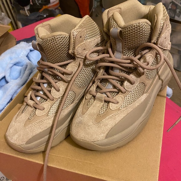 desert sand yeezy boots